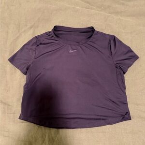 Nike cropped performance top